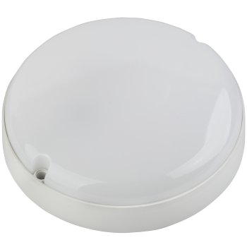 Светильник диодный герметичный 12Вт 6500К IP65 d177x85мм 1140Лм СВЧ-датчик Эра SPB-201 белый (40)