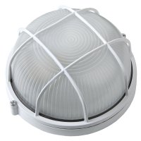 Светильник НБП/НПП General E27 60Вт IP65 круг 190х176х82мм белый реш. (10)