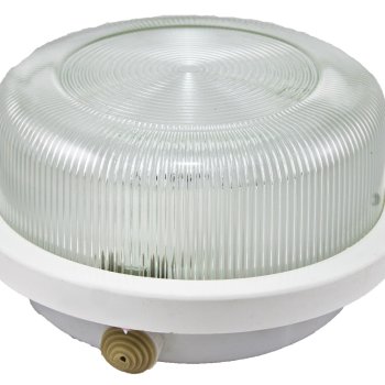 Светильник Е27 герметичный НПП03-100-005 100Вт D212x104мм IP54 TDM белый (5)