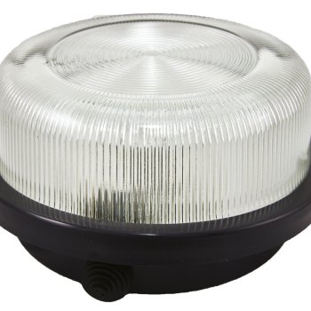 Светильник Е27 герметичный НПП03-100-005 100Вт D212x104мм IP54 TDM черный (5)