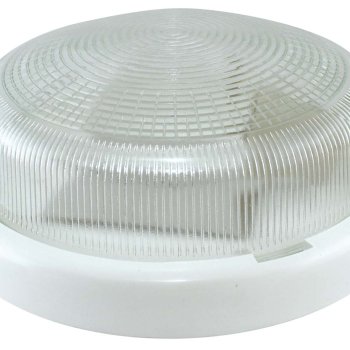 Светильник Е27 герметичный НПП03-100-015 100Вт D238x95мм IP54 TDM Рондо белый (4)