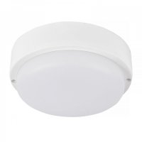 Светильник диодный герметичный  8Вт D140x57мм 6500К IP65 640Лм Wolta белый (10)