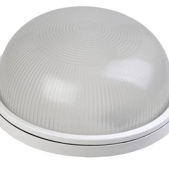 Светильник Е27 герметичный 1101 100Вт D239x115мм IP54 IEK белый (8)