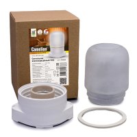 Светильник Е27 герметичный 60Вт D84x107мм Е27 IP54 белый 125°С Camelion 1502S (15)