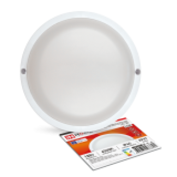 Светильник диодный герметичный СПП 1565-КРУГ 15Вт 6500К 1350Лм IP65 140х48мм Inhome (40)