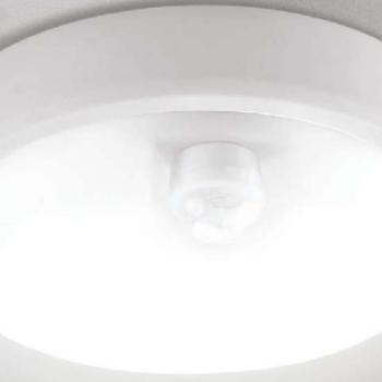 Светильник диодный герметичный 15Вт 6500К IP65 круг ø135х38мм 1350Лм ИК датчик Neox СПП ИД-1565 (40)