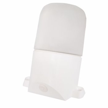 Светильник Е27 герметичный LE ODL 60Вт 157х75х118мм IP65 наклонный Leek поликарбонат белый (16)