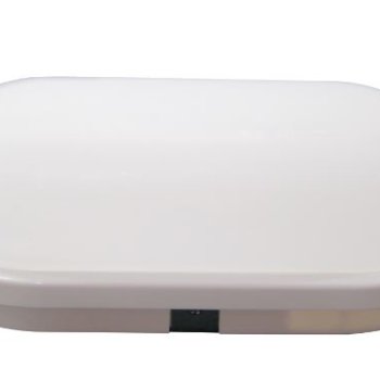 Светильник диодный герметичный 10Вт 3000/4000/6000K IP65 овал 177x85x57мм 1100Лм до 100°С Leek белый (10)