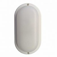 Светильник диодный герметичный 12Вт 6000K IP65 овал 140х37мм 1080Лм LE LED OBL 02 Leek (40)