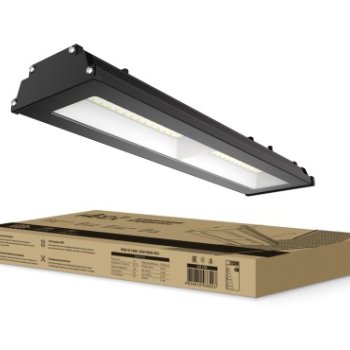 Светильник промышленный подвесной диодный NEOX WHB-02 100Вт 5000К 10500Лм []513х125 IP65 Рымболт/кронштейн без пульсации