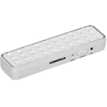 Светильник аккумуляторный ДБА 1030 30LED 3Вт акк 5ч IP65 GENERICA (60)