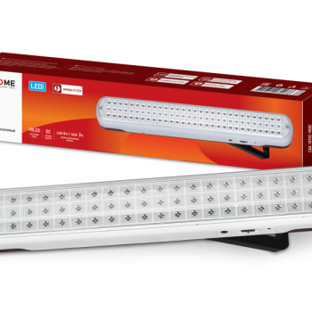 Светильник светодиодный аварийный СБА 1093С-90DC 90LED Li-ion DC IN HOME