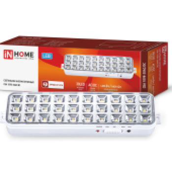 Светильник светодиодный аварийный СБА 1098-30AC/DC 30 LED 1.2Ah lithium battery AC/DC IN HOME