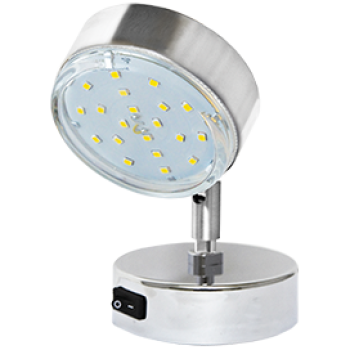 Ecola GX53 FT3173 светильник поворотный на коротком кроншт. хром 150х80