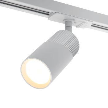 Светильник трековый GU10 Wolta белый/хром DOLCE D55x175мм (1)