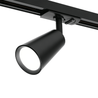 Светильник трековый GU10 Wolta чёрный CONO D60x155мм (1)