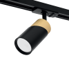 Светильник трековый GU10 Wolta чёрный/золото  DOLCE D55x175мм (1)