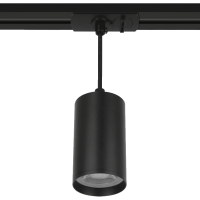 Светильник трековый подвесной GU10 Wolta WTL-GU10/03B до 50Вт черный (30)