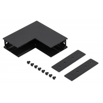 Коннектор ЭРА TRM-S20-CI-B угловой внутренний для накладного магнитного шинопровода NOVA TRM-S20 чер