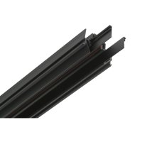 Магнитный трековый шинопровод ЭРА TRM-PC20-300B встраиваемый для натяжных потолков 3м 48V черный