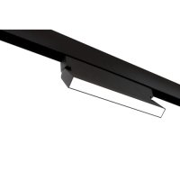 Магнитный трековый светильник ЭРА TRM20-2-22-12W4K-B для  системы NOVA 48V 12Вт 4000К заливающий свет