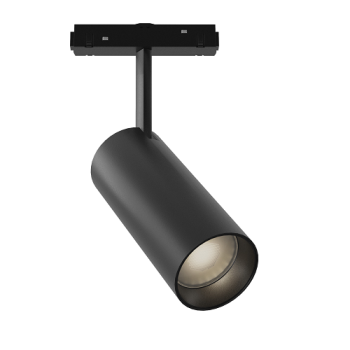 Магнитный трековый светильник ЭРА TRM20-6-7W3K-B для системы NOVA 48V 7Вт 3000К направленный свет че