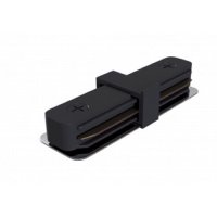 Коннектор ЭРА TR-1PA-IC-BK прямой для  однофазного шинопровода черный