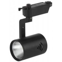 Светильник трековый 10Вт Эра TR1-10 BK 4000К 700Лм COB D54х175мм черный