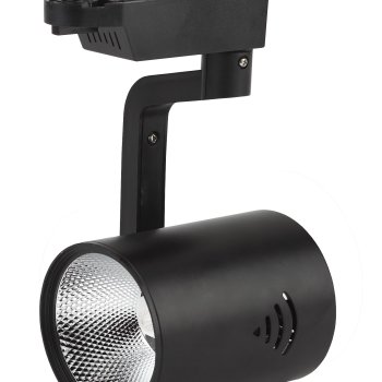 Светильник трековый 20Вт Эра TR1-20 BK 4000К 1400Лм COB D70х210мм черный