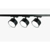 Светильник трековый 3хGX53 Эра TR71 черный 3шт+шинопровод 80см (10)