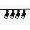 Св-к трек 4хGU10 Эра TR70 4шт+шинопровод 80см черный