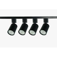 Св-к трек 4хGU10 Эра TR70 4шт+шинопровод 80см черный