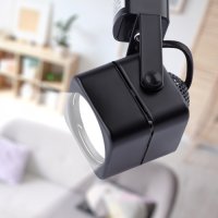 Светильник трековый GU10 Эра TR10 черный (50)