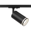 Светильник трековый GU10 Эра TR52 BK матовый черный