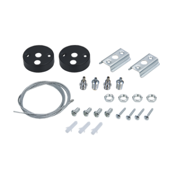 Комплект SRB2-BL 2м для подвесного монтажа шинопровода RB черный IN HOME