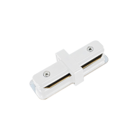 Коннектор I-тип IRB-WH для шинопровода RB белый IN HOME