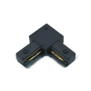 Коннектор L-тип LRB-BL для шинопровода RB черный IN HOME