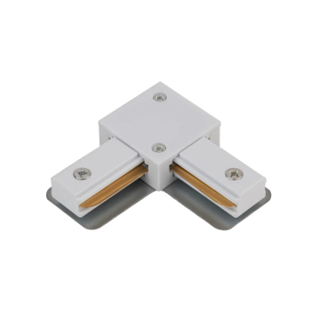 Коннектор L-тип LRB-WH для шинопровода RB белый IN HOME