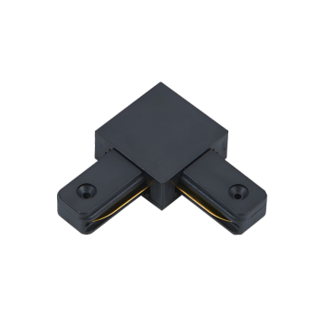 Коннектор L-тип LSB-BL для шинопровода SB черный InHome