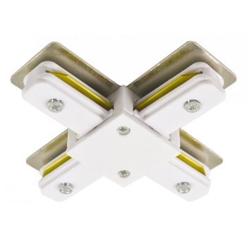 Коннектор ASD LLT XC-1 Х-образный белый (10)