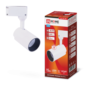 Светильник трековый Inhome TR-07-TL 15Вт 4000К 1500Лм белый