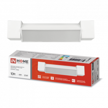 Светильник трековый линейный светодиодный поворотный LTR-01R-TL 10Вт 4000К 1000Лм 210мм IP40 белый