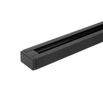 Шинопровод InHome RB1000-BL 1м подвесной/накладной ввод питания черный