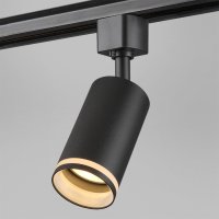 Светильник трековый GU10 IP40 55x55x190мм черный General (50)