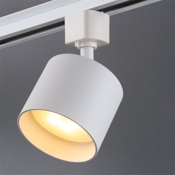 Светильник трековый GX53 IP40 80x80x105мм белый General (50)