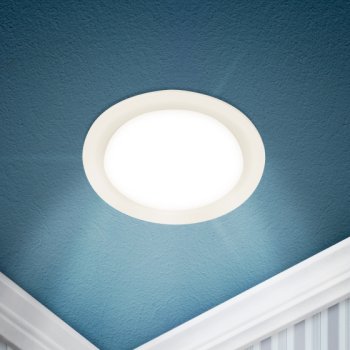 Светильник диодный встраиваемый 15Вт 4000К 1320Лм IP20 ЭРА круг d170/150мм