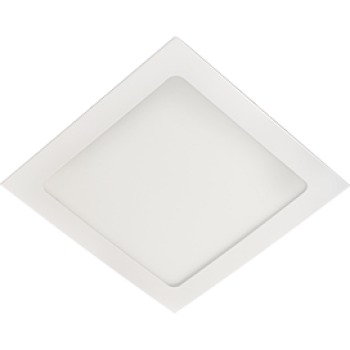 Светильник точечный квадратный 12Вт 4200К Ecola 170x170x20мм (30)