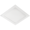 Светильник точечный квадратный 15Вт 4200К Ecola 195x195x20мм (20)