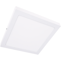 Светильник точечный накладной квадратный 24Вт 6500К Ecola 285x285x32мм (20)