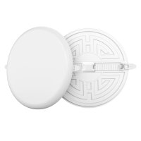 Светильник диодный Apeyron FLP 06-110 32Вт (24Вт+8Вт) ø225x21мм 4000К 2720Лм IP20 регул монтаж диам 55-205мм встраиваемый безрамочный